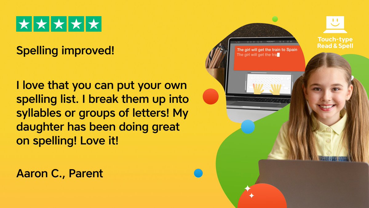 Touch-type Read and Spell (TTRS Online) tweet media