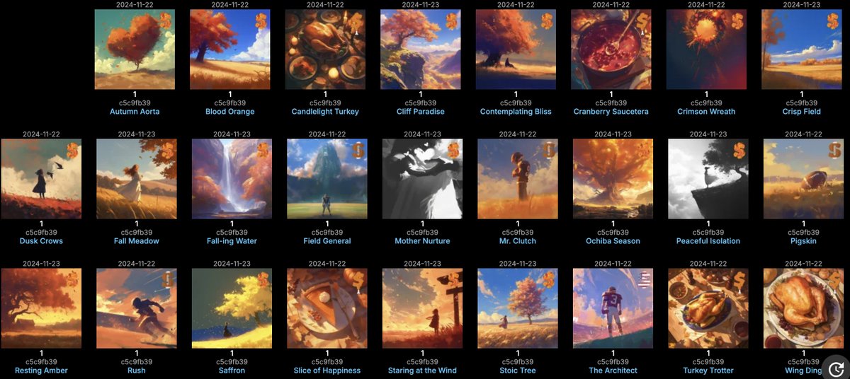 300 $ADA up for Grabs!🚨

- Drop your $handle NFT in the thread below to enter the Contest 

- Like &amp; Repost the thread below 

Here are all the new Thanksgiving backgrounds that have been added to the ADA $handle Designer!💲🏈