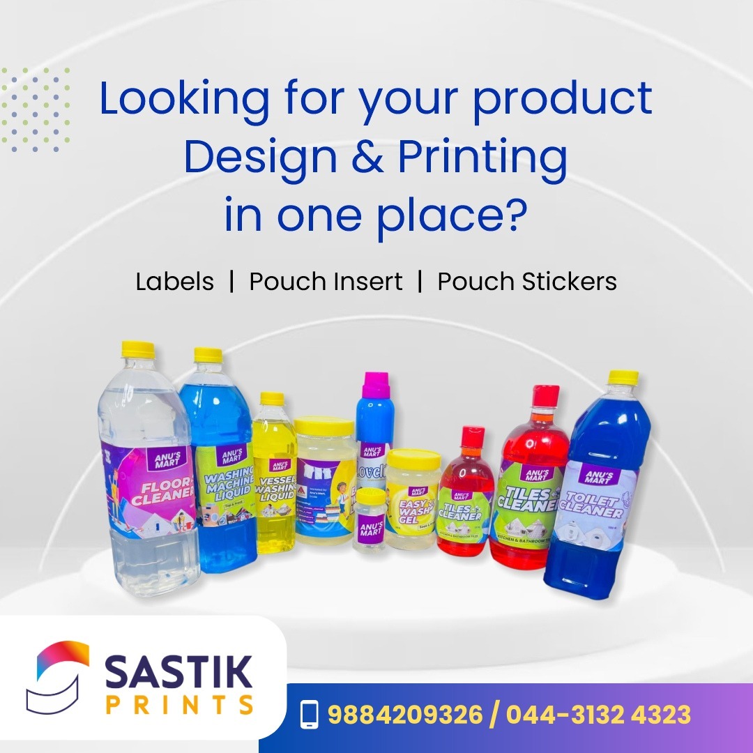 Sastikprints's tweet photo. Looking for your product Design &amp; Printing in one place ?

Quality Product Labels Design &amp; Printing.
Place your order : #SastikPrints
Call: 044-3132 4323 / Whatsapp: 9884209326

#productlabels #labelprinting #stickerprinting #printing #YouTuber  #homemade #ownproduct #branding https://t.co/sS7gBhv0o4