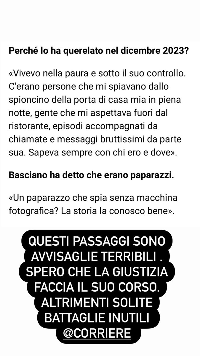 Parpiglia's tweet image. Fermatevi e lasciate lavorare la giustizia. L’intervista della #codegoni sul @Corriere non è un gioco.