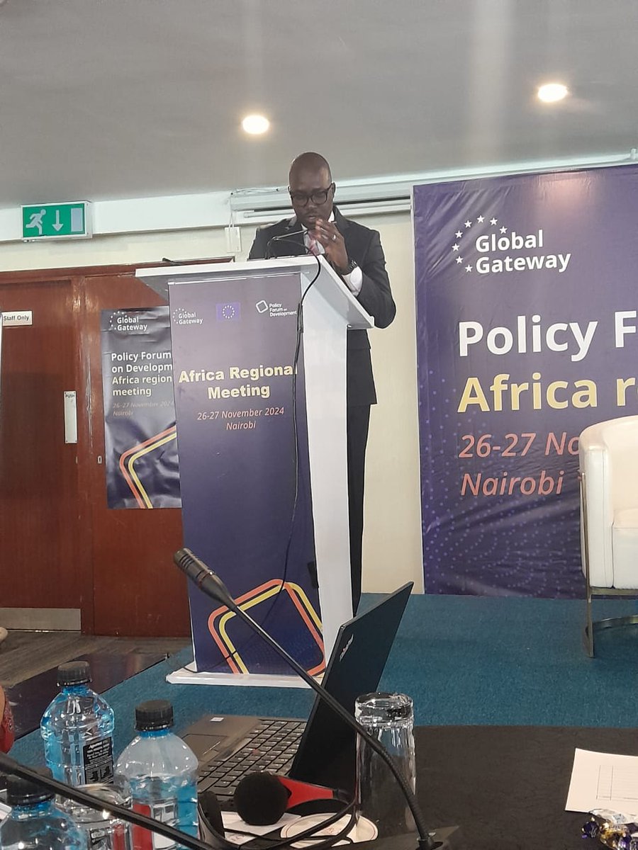 EU_YSBKenya's tweet photo. "Development is a human right. Unless it's people-centered, it’s not development. Additionally, development should be preceded by civic education." @SingoeiAKorir during the #PolicyDevelopmentForum #PDF2024 https://t.co/5Goyfo6u6j