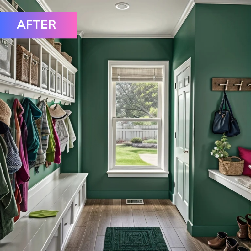 myfoyr's tweet image. Choosing the perfect color palette has never been easier! 🎨 

With #FoyrIdeate AI, see your ideas come to life instantly and make decisions confidently. Transform dull spaces into stunning rooms effortlessly!

#AIInteriorDesign #RoomTransformation #ColorMadeEasy #interiordesign