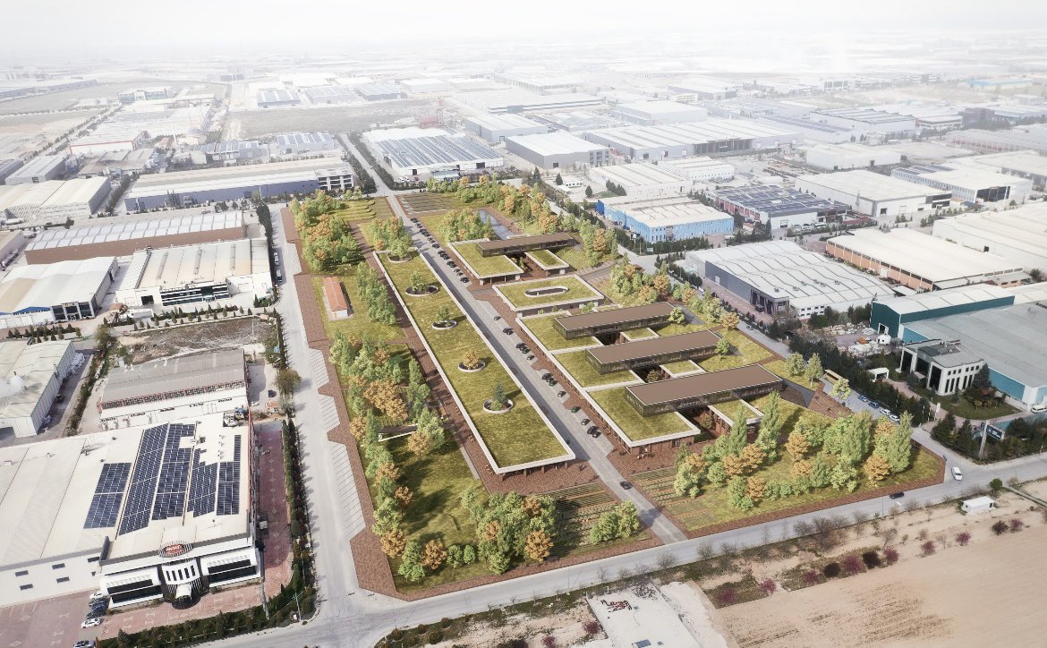 SerbestMimar's tweet photo. r.a.f. studio tasarımı Kos Park projesinde Konya Organize Sanayi Bölgesi’nde sanayi tesislerinin ortasında 50.000 kişilik sanayi nüfusuna hizmet etmek üzere ticaret ve rekreasyon işlevleri çözümlenmiş. 

https://t.co/ucRPRVzyN8 https://t.co/De6xHEDELC