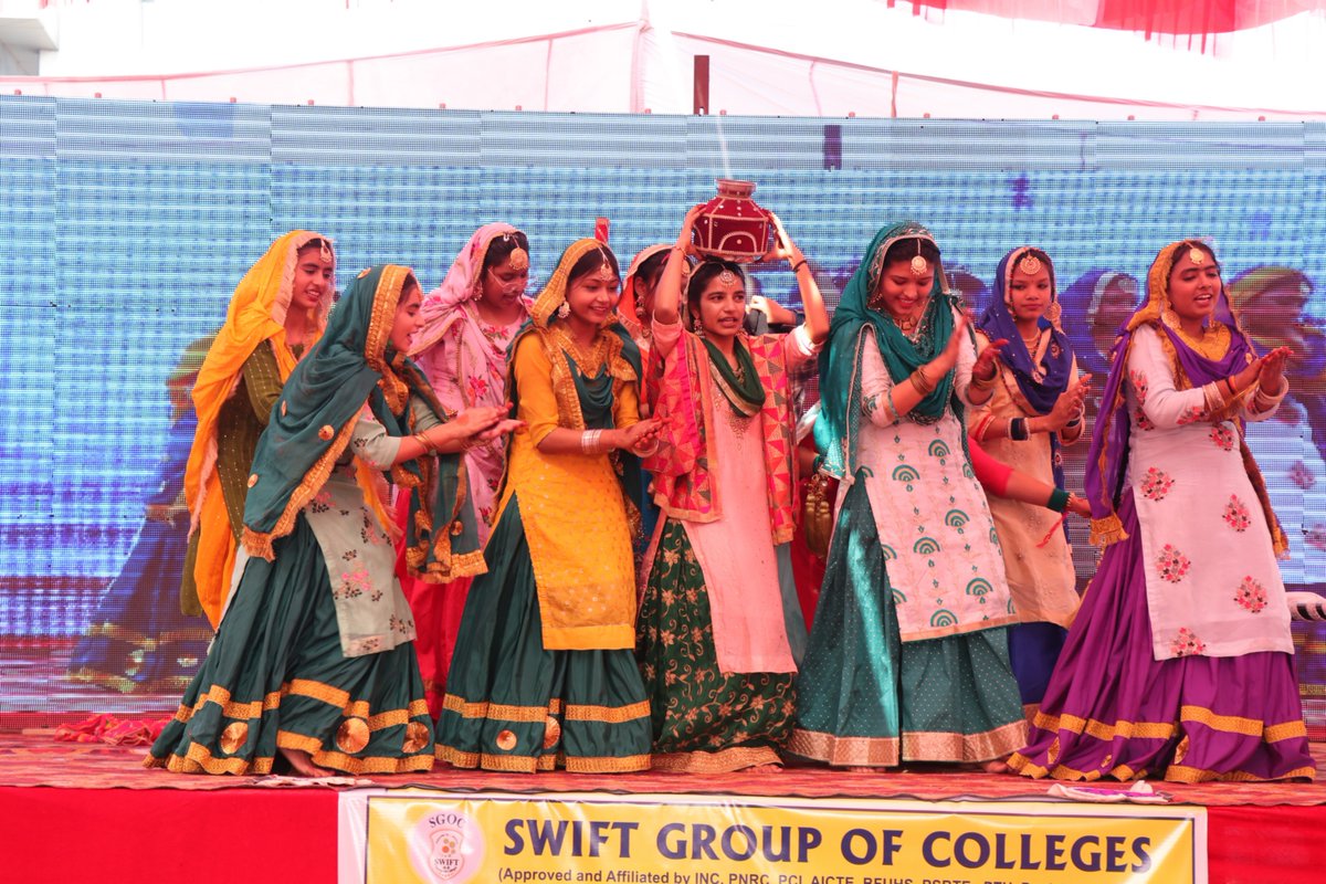 Swiftcolleges's tweet photo. Swift group of colleges organised 'Pratibha' cultural fest on 22nd November with the theme 'Drug abuse'. 
#patelschool #cmschool #sdmodelschool #gurunanakschool #soeschool #shambhschool 
#fest #party #Dance #Music #bhangra #giddha
#sgoc #Swiftgroupofcolleges #Rajpura #punjab https://t.co/KrqQjGbL60