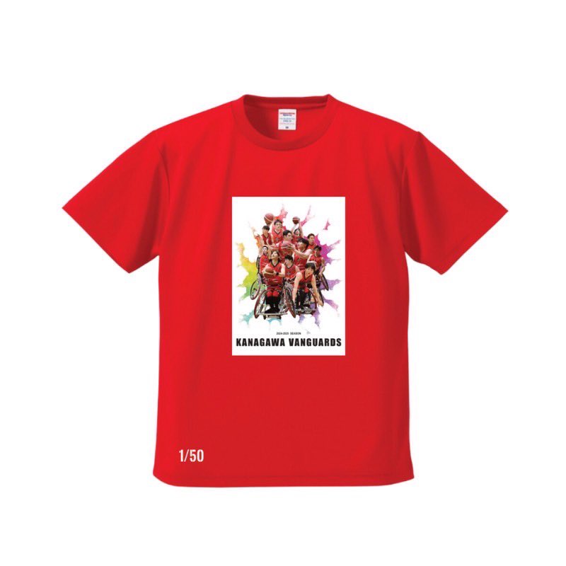 Sponsor_s_Japan's tweet photo. 「神奈川VANGUARDS オリジナルTシャツ」を限定で50枚販売です👕

今回の特別商品は、オーダー順にセットされるシリアルナンバー入り。
どのシリアルナンバーになるかはお楽しみに！！

🔗https://t.co/m03jOStnqz

#神奈川VANGUARDS https://t.co/6WiOPVpFkr