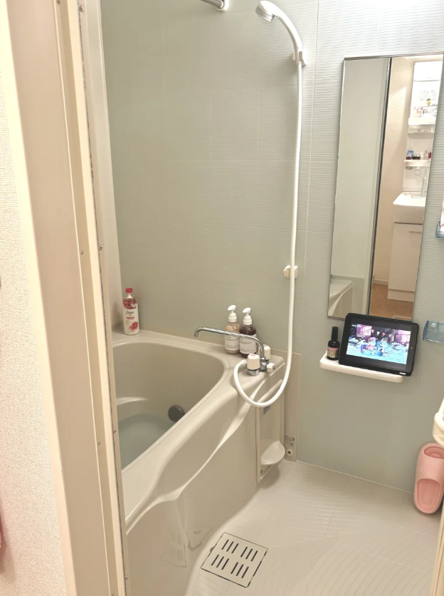 寝る前にお風呂に入ります ヾ(≧▽≦*)o🛁