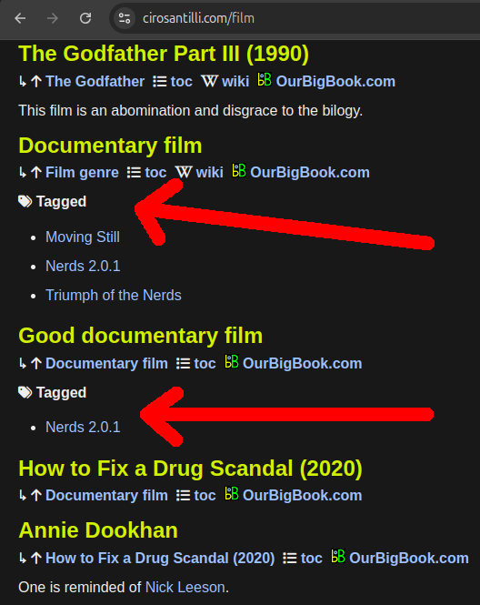 OurBigBook's tweet photo. https://t.co/IM7Myg6SjQ Headers tagged by the current header now show under every rendered header, even if it is not the first header of a page. https://t.co/EwTnOwjDVg
