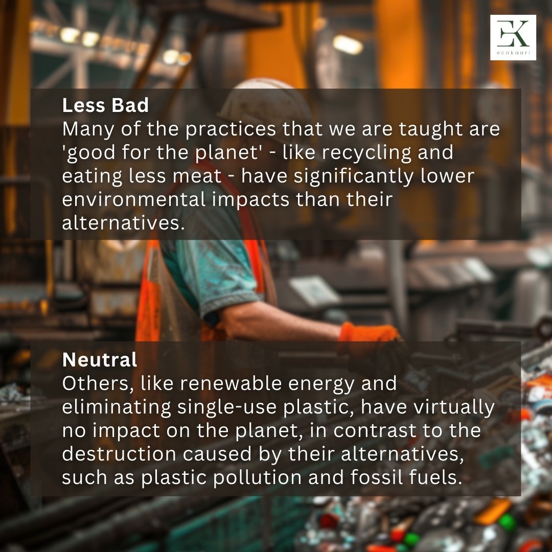 EcoKaari's tweet image. 🌍 Let’s move beyond “less harm” to true restoration.

Eco-friendly habits matter, but they don’t fix everything. 🌱

It’s not just about reducing impact; it’s about giving back. 💚 Let’s act now. 🌍

#eko #ecokaari #ekfam #rewilding #sustainability #ecorestoration #greenliving