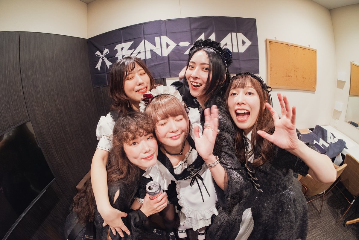 御礼] BAND-MAID ZEPP TOUR 2024 TOUR FINAL みなさまご来場有難うご