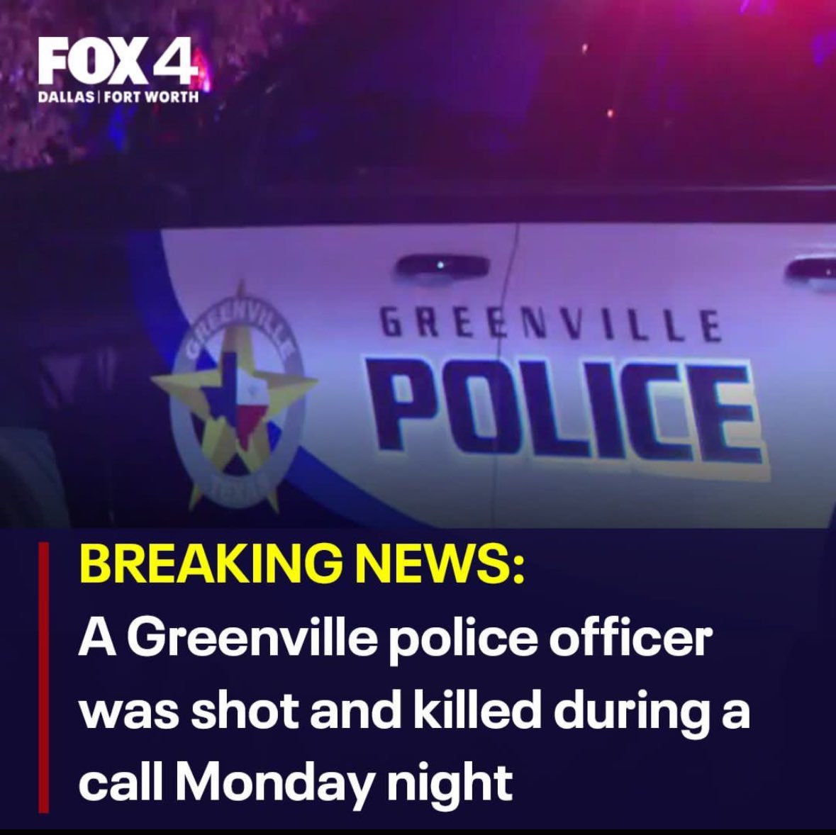 #breaking: Greenville Police just confirmed an officer injured in a shooting last night has died. I spoke with an officer who said the department is grieving the loss and they will be releasing more information later today. 

No update on the suspect who was also shot.