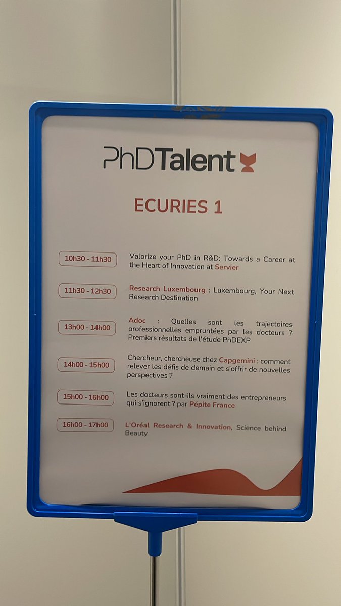 ABG (@abg_asso) on Twitter photo Retrouvez à 14h écuries 1, la conférence proposée par <a href="/CapgeminiEngFR/">Capgemini Engineering France</a> intitulée « chercheurs.ses Capgemini : comment relever les défis de demain… » avec la découverte des nombreux champs disciplinaires où leurs #PhDs œuvrent. Un must see >> urls.fr/efw0gU Retrouvez à 14h écuries 1, la conférence proposée par <a href="/CapgeminiEngFR/">Capgemini Engineering France</a> intitulée « chercheurs.ses Capgemini : comment relever les défis de demain… » avec la découverte des nombreux champs disciplinaires où leurs #PhDs œuvrent. Un must see >> urls.fr/efw0gU