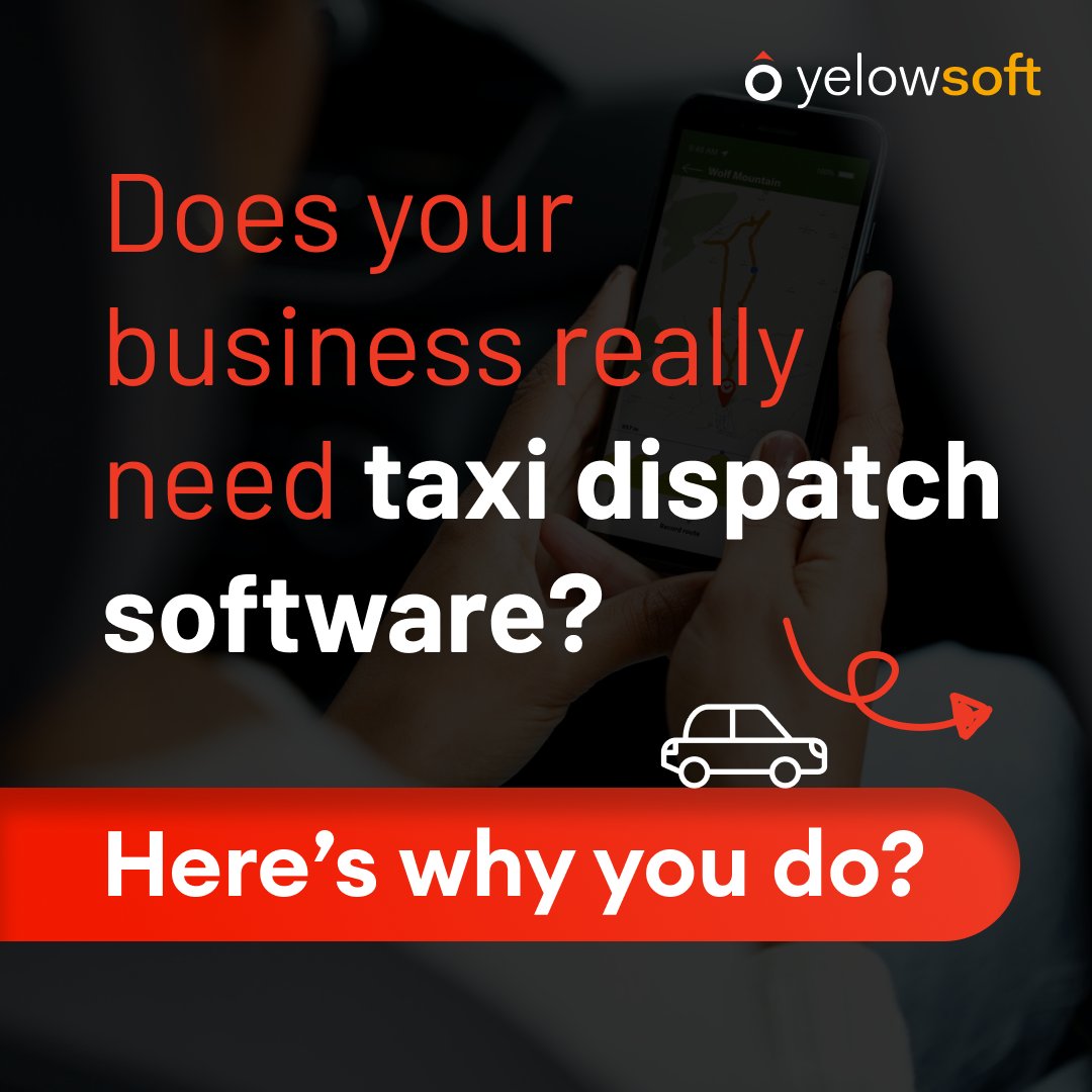 yelowsoft's tweet image. Wondering if taxi dispatch software is right for your business?

It not only streamlines your operations but also boosts efficiency and helps you grow your revenue.

Swipe to see how it can change the game for you!
#TaxiDispatch #TaxiSoftware #DispatchSoftware #RideHailingTech