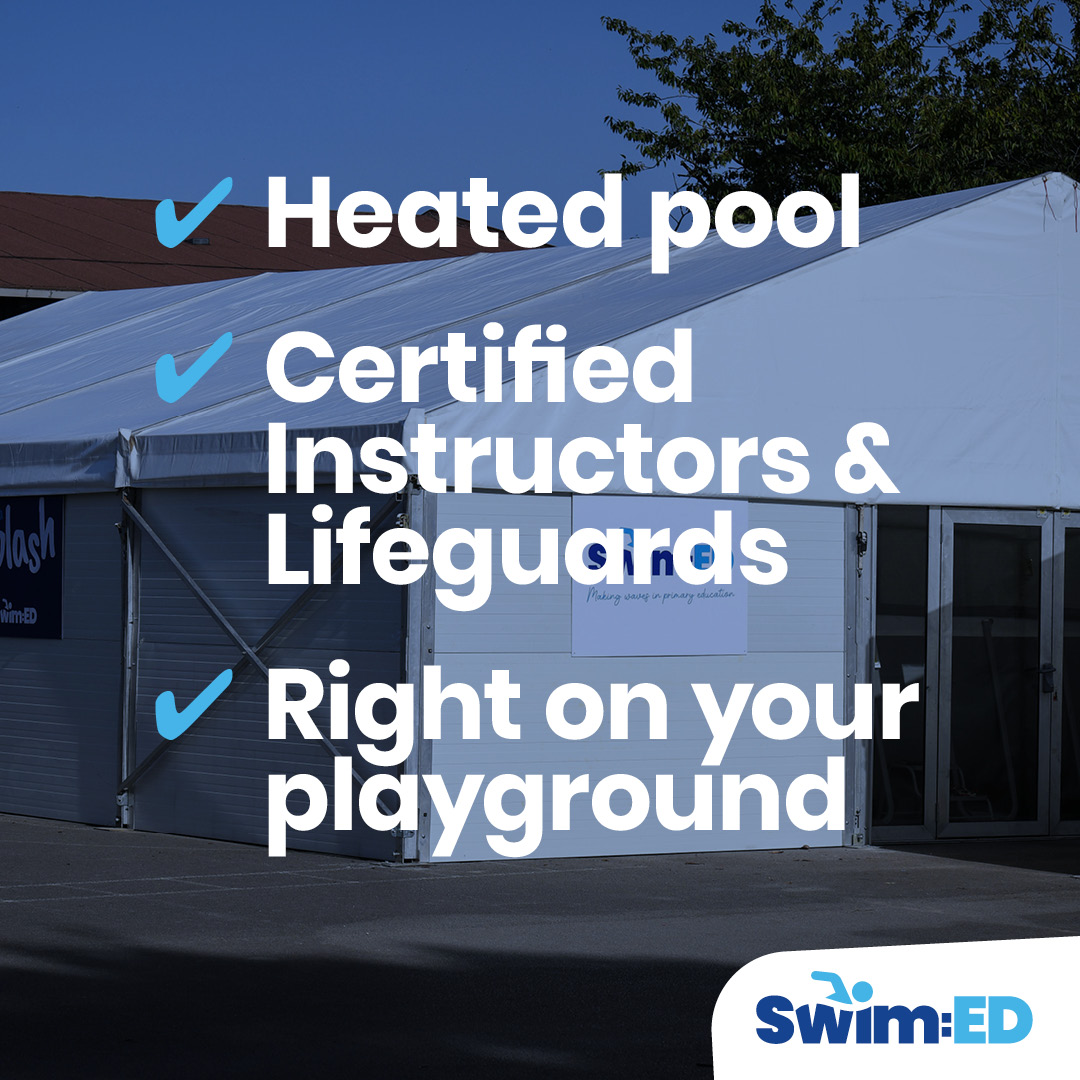 fiestasportscoa's tweet photo. What if swim lessons could happen right on your school playground? Swim: ED's pop-up pool programme makes it possible, eliminating travel costs and saving time. #SwimSolution #ImpactReport
https://t.co/YQqB6tnz7g https://t.co/gMhziuwcfE