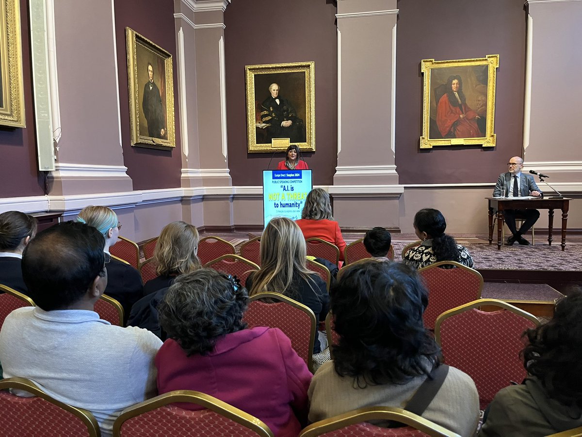 EU Commission in Ireland (@eurireland) on Twitter photo 🎉 🎉 Congratulations to All #Soapbox2024 Finalists! 🎉 Huge applause to everyone who has made it to today’s final👏
We look forward to hearing your voices telling us what you think about the very important topic of Artificial Intelligence: <a href="/Babsmaylou/">Barbara Nolan 🇪🇺🇮🇪</a> opening national final🏆 🎉 🎉 Congratulations to All #Soapbox2024 Finalists! 🎉 Huge applause to everyone who has made it to today’s final👏
We look forward to hearing your voices telling us what you think about the very important topic of Artificial Intelligence: <a href="/Babsmaylou/">Barbara Nolan 🇪🇺🇮🇪</a> opening national final🏆