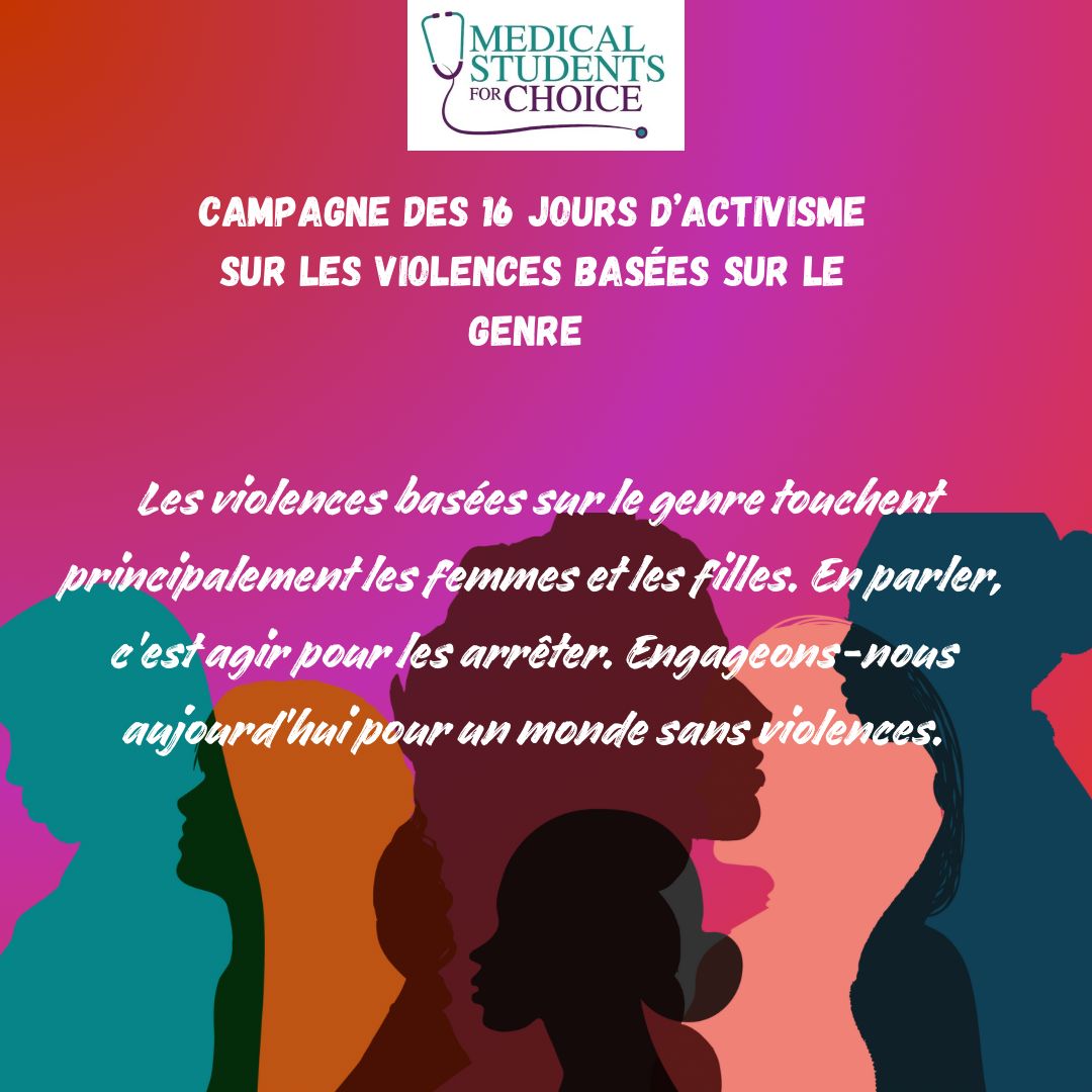 Aujourd’hui débute la campagne des 16 jours d’activisme contre les violences basées sur le genre: VBG. Chaque acte de sensibilisation, chaque parole, chaque action compte pour protéger les femmes et les filles, victimes majoritaires de ces violences. Agissons maintenant !!!