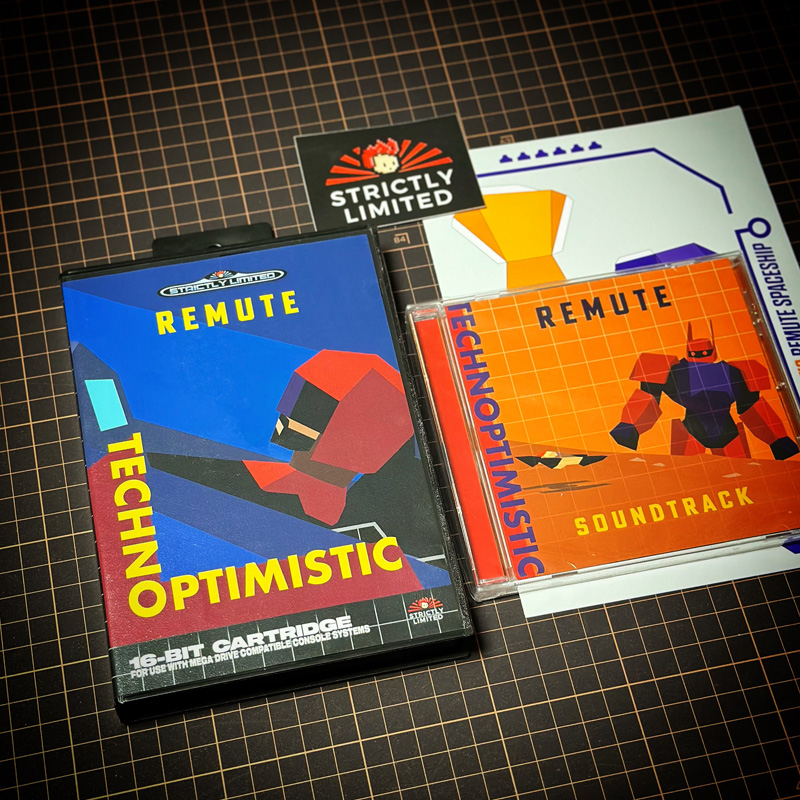 key_lr_extreme's tweet photo. 海外からのお取り寄せ。Remute "Technoptimistic"
先日のSLGのセールで購入。初Remute！☺️ メガドライブ版だけどPALなので手持ちだとMegaSgっすね。持っててよかった。
#Remute #SEGA https://t.co/B7TVxbyLLx