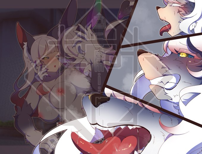 マズルが伸びていくところ 