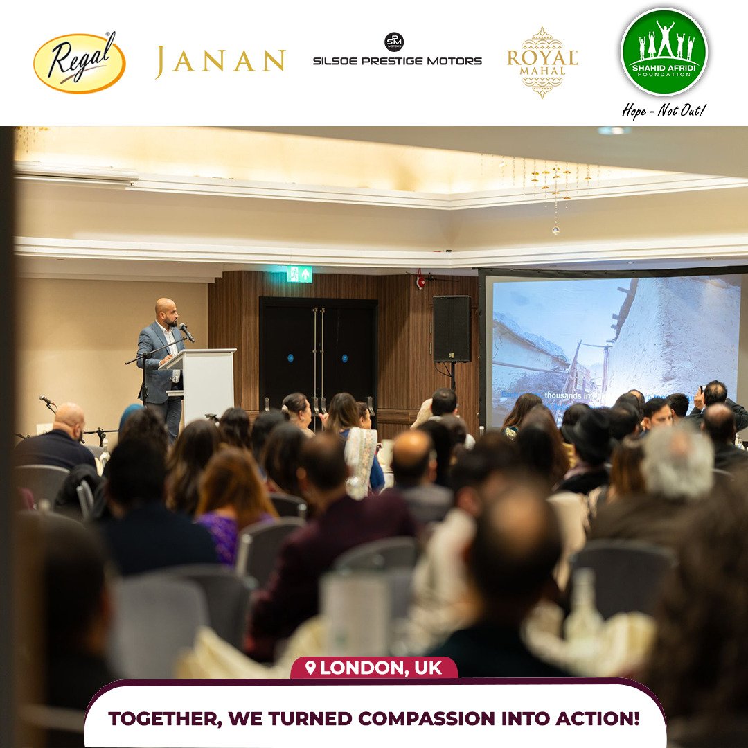 Shahid Afridi Foundation tweet media