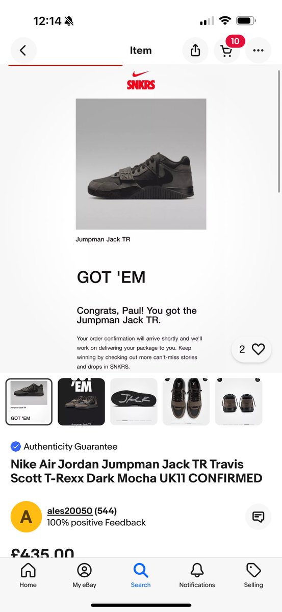 MelAdamson42's tweet photo. @nikestore @Nike 
THIS REALLY gets me 😡 Tried this morning 4 my son who desperately wants them 2 wear. I was on 2 different accounts 2 try &amp; get, but couldn’t. Then I’m met with this crap by folk that only want them 2 sell on. It should have been a 1st come 1st served basis! https://t.co/hQZZ0i29iU
