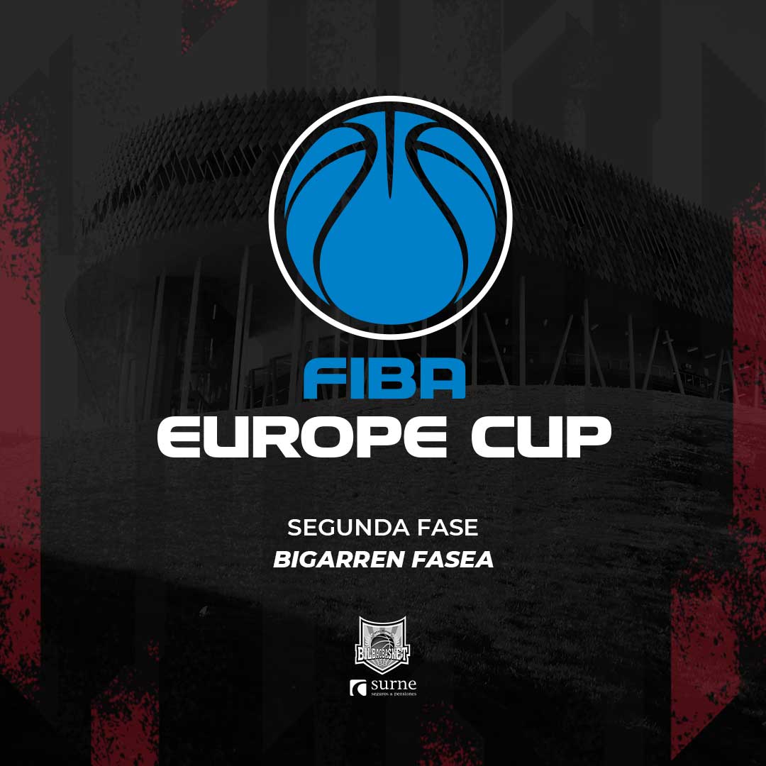 🏆 La Segunda fase de la FIBA Europe Cup de disputará en el Bilbao Arena 🏆

👂 Tras una gran 1ª fase en La Casilla, con un balance muy positivo, Bilbao Basket ha tenido en cuenta las opiniones de sus abonad@s y de las necesidades deportivas de la entidad

🆚 Cholet 🇫🇷 (Martes,