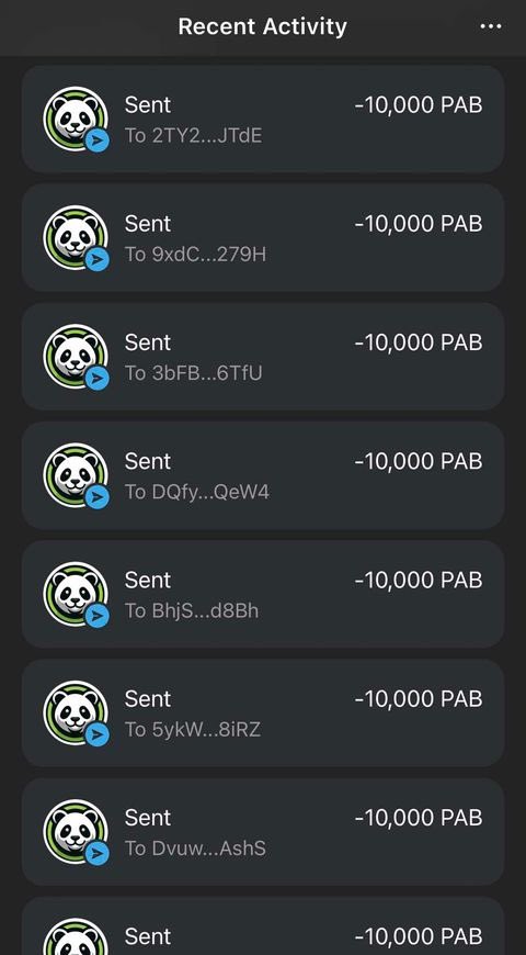 Who’s not in the airdrop ?👀🐼

Don’t worry there’s enough $PAB for everyone !🚀

Drop your $SOL address below, Follow 🔔 &amp; RT 👇🏻

Every wallet gets $PAB 🚀

$PAB will launch soon.
$SOL #SOLANA #AIRDROP $bome $wif $ACT $PNUT $GOAT $BAN #SolanaAirdrop