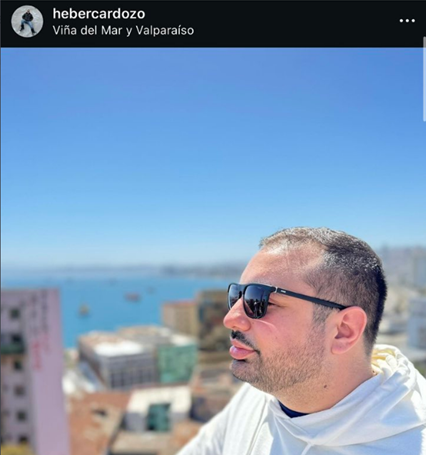 ¿Es posible q un ujier, con un sueldo de tres millones y medio de gs. (+-) ande viajando por el mundo?  ¿Se puede con ese sueldo d obrero del sistema de justicia vivir a todo dar, usar ropa cara (The North Face es ropa cara) Tal vez Heber simplemente nació en cuna de oro, o no...