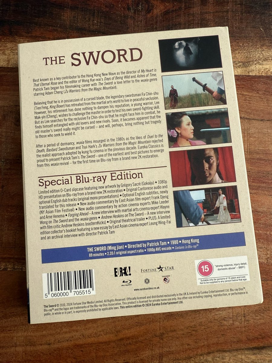 RobertS_1975's tweet photo. 📦📦📦📦 new stuff 📦📦📦📦
The Sword
@Eurekavideo
#movie #moviecollection #bluray #patricktam #wuxia #adamcheng #eureka https://t.co/Ha1iT25M1h