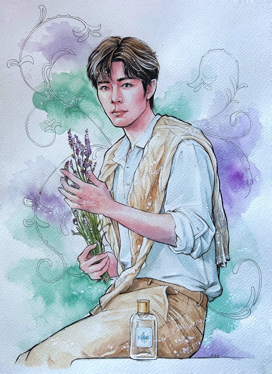 I have finally finished this painting, started in June and never had the time to complete it till now 🙃
#XiaoZhan #XFXArtForXiaoZhan