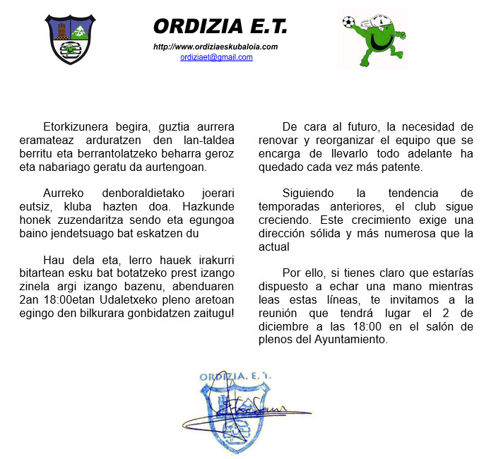 ORDIZIA ESKUBALOIA tweet media
