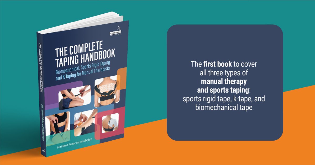 Your complete guide to the three types of taping: sports rigid tape, k-tape, and biomechanical tape.

This book is a practical, clear guide to understanding taping, its benefits, best practices, and how to use particular types.

Pre-order now: bit.ly/4hdJZ5p

#sportstape