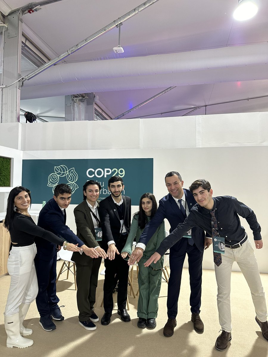 Ramil__Aliyev's tweet photo. Azerbaijan did it!❤️🙏🏼👍

“Together, we hosted the second largest COP with only 11 months to prepare.
Azerbaijan showed the world the warmth of its hospitality, the climate challenges we face, and the solutions we are offering.” COP29 President, Mukhtar Babayev https://t.co/f0fLjaS522