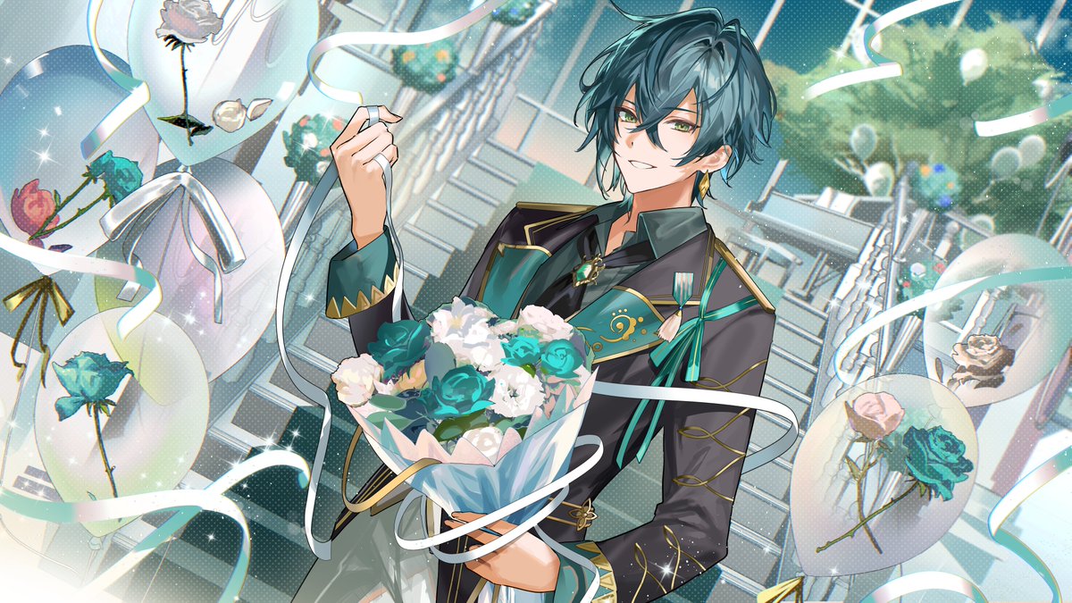 本日、無事3周年を迎えることができました！

月並みだけど、今もこうして活動を続けていられるのはひとえにみなさんの応援のおかげです。

これからも僕という存在を愛してもらえるように活動をがんばっていきます。
いつもありがとう！

2024.11.27 鴉森ネイト🎻🌲