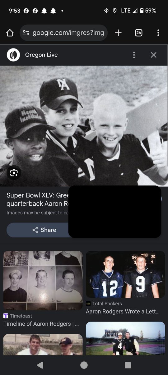 Buggy_Ruffin's tweet photo. @PatMcAfeeShow type in Floyd McClain and Aaron Rodgers. back in the day he used to throw me hail Marys in elementary school when we was 10 https://t.co/KSNx3tVtrE