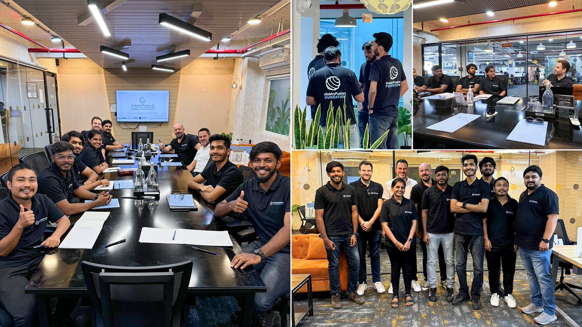 🌍 Besuch in Indien: Stiftungsrat trifft IndustryFusion-Entwicklerteam
In Bangalore arbeiten mehr als 10 hochqualifizierte Entwickler des Technologie-Start-Ups Mistura Software Technologies an der Weiterentwicklung von IndustryFusion. Mehr dazu: industry-fusion.org/de/news/Stiftu…