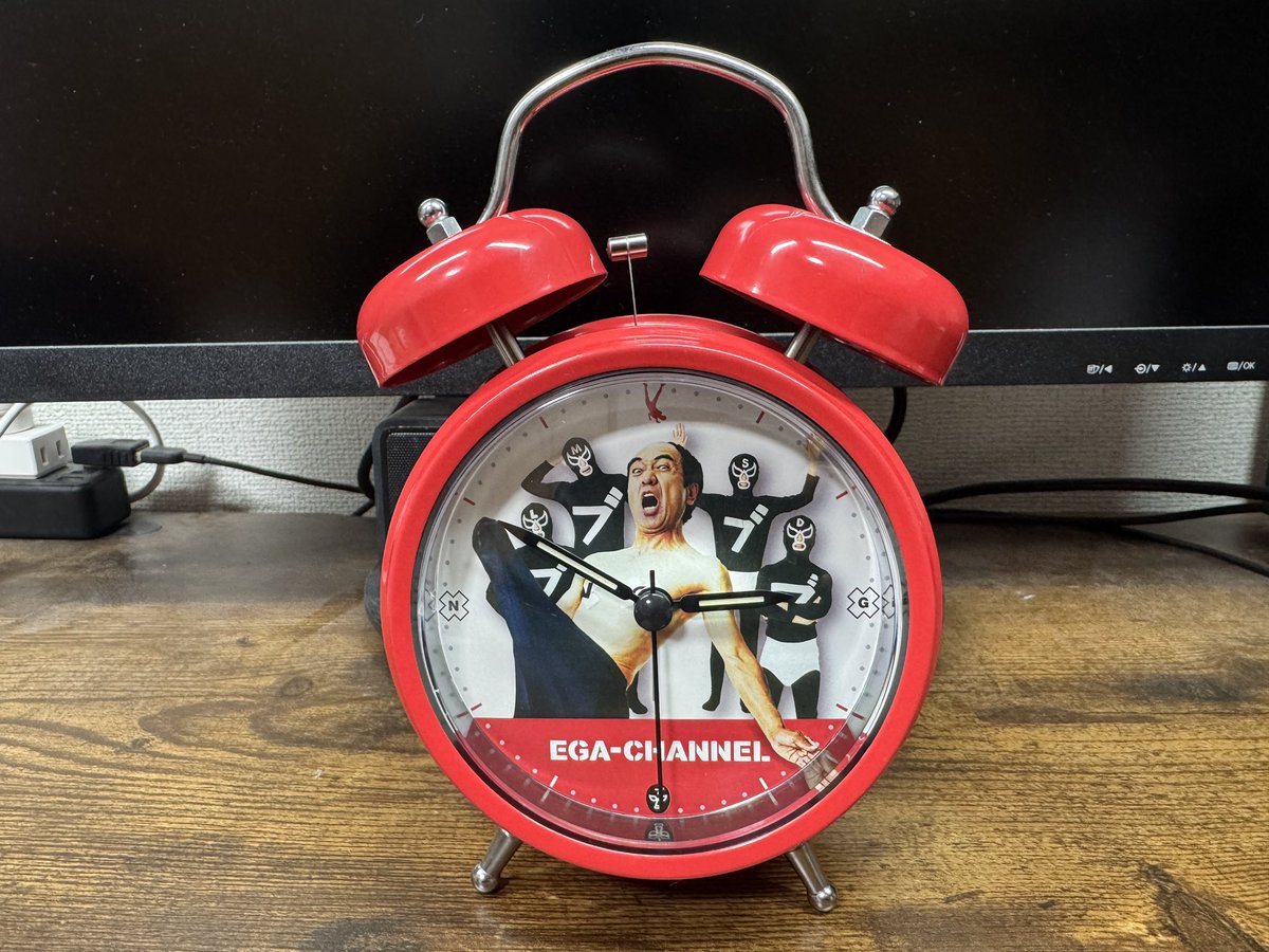 エガちゃんねる 目覚まし時計 赤 エガちゃんねる目覚まし時計 赤 – エガちゃんねるSHOP