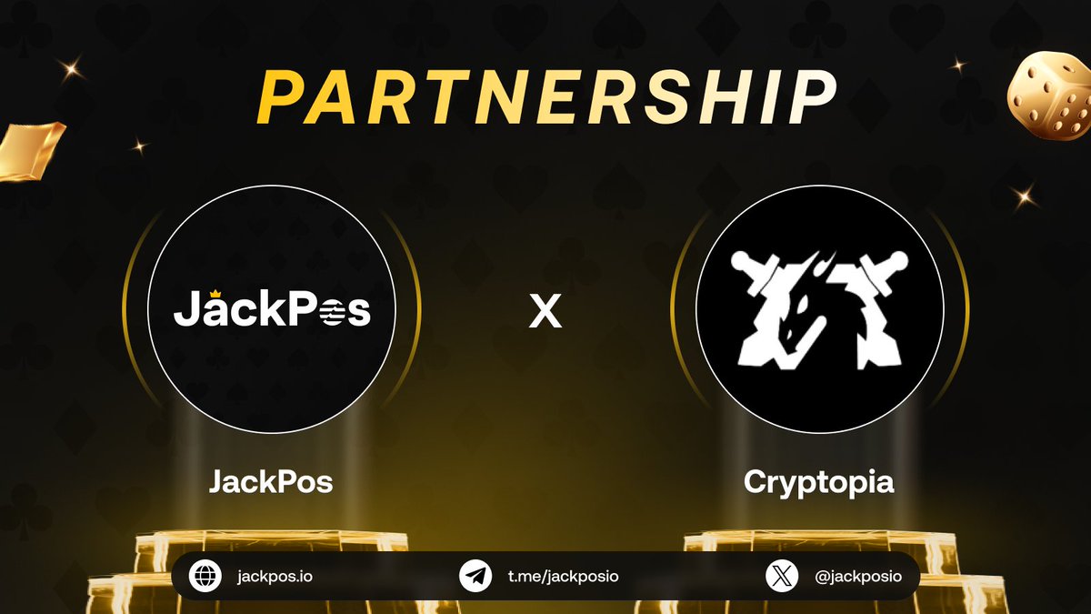 _BSC_HUB's tweet photo. ๐ Exciting news! @Jackposio has teamed up with @Cryptopia_world, the ultimate multi-chain gaming platform! ๐ฎ
๐ Experience innovation and rewards like never before with this collaboration.
๐ฐ #Jackpos is the most rewarding Web3 Casino, catering to OG #Aptos community members, newcomers, and liquidity providers alike.
๐ฝVISIT
https://t.co/odN0xBUQDQ