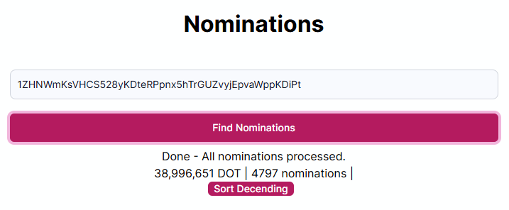 With close to 39 million in nominated DOT Stake.su was elected for a third era of validation at 100% commission.

I'm confident that these near 4800 nominators don't support a shift from 0 to 100% commission.  

Do your bit, retweet and share this message below.