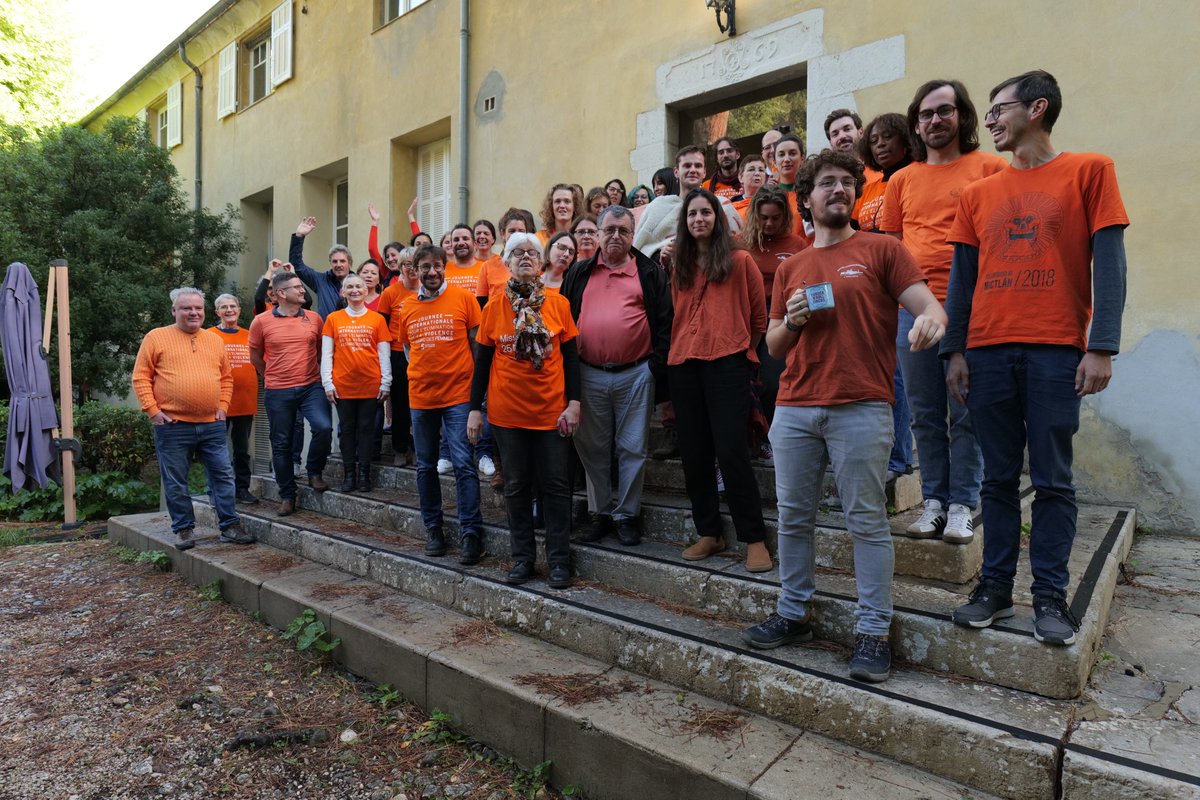 IMEV-Institut de la Mer de Villefranche (@imev_mer) on Twitter photo "Femmes, en 2024 on vous aime toujours, les Sciences Marines aussi !"
Moment de convivialité autour d'un café et puis on pose pour une photo de groupe en soutien de l'#OrangeDay
#OrangeTheWorld <a href="/IMEV_mer/">IMEV-Institut de la Mer de Villefranche</a> <a href="/Sorbonne_Univ_/">Sorbonne Université</a> <a href="/CNRS/">CNRS 🌍</a> "Femmes, en 2024 on vous aime toujours, les Sciences Marines aussi !"
Moment de convivialité autour d'un café et puis on pose pour une photo de groupe en soutien de l'#OrangeDay
#OrangeTheWorld <a href="/IMEV_mer/">IMEV-Institut de la Mer de Villefranche</a> <a href="/Sorbonne_Univ_/">Sorbonne Université</a> <a href="/CNRS/">CNRS 🌍</a>