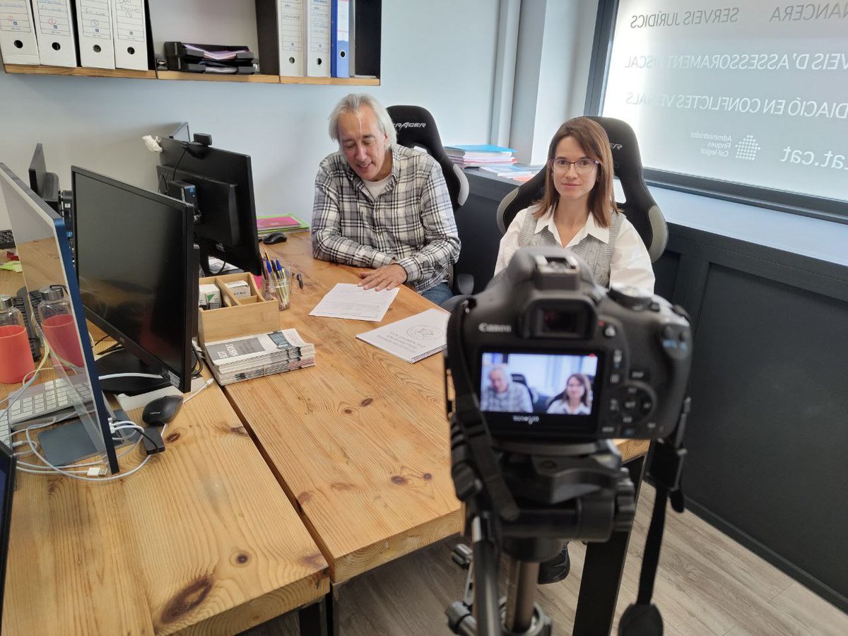 🎥 Nova jornada de gravacions de cooperatives del Pol cooperatiu de la @comunalitat9b.

👉🏼 Avui ha estat el torn d'<a href="/etichabitat/">Ètic Hàbitat Coop</a> , <a href="/FemDiana_Coop/">Fem Diana</a>  i <a href="/gesthabitat/">Gesthàbitat</a>.