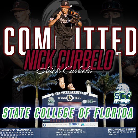 I am excited to announce my commitment to further my academic and athletic career <a href="/SCFBaseball/">SCF Baseball</a> . I would like to thank God for giving me this opportunity as well as my parents family for always supporting me.  I would also like to thank Coach Ray Millan Sr and Ray Jr. for showing