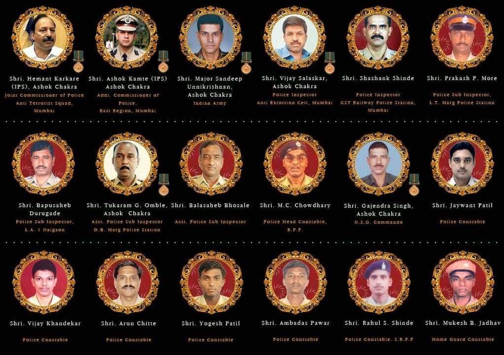 SachanPal's tweet photo. Tribute to the Martyrs
Today, we salute the heroes of 26/11 - the brave police officers, NSG commandos, and ordinary citizens who risked their lives to save others. 
Their selflessness, courage, and sacrifice will never be forgotten

#Terroristattack #MumbaiTerrorAttacks https://t.co/XqetjfANhq