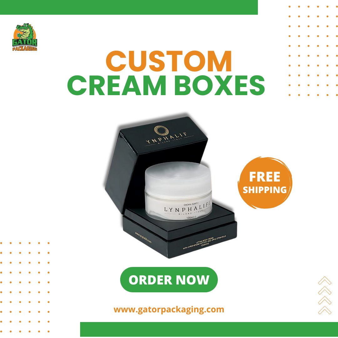 GatorPackaging's tweet image. Promote your skincare brand with custom cream boxes tailored to your needs. From eco-friendly options to luxurious finishes, we create packaging that reflects your product’s quality. Let’s make your brand unforgettable!
.
gatorpackaging.com
.
#CustomPackaging #CreamBoxes
