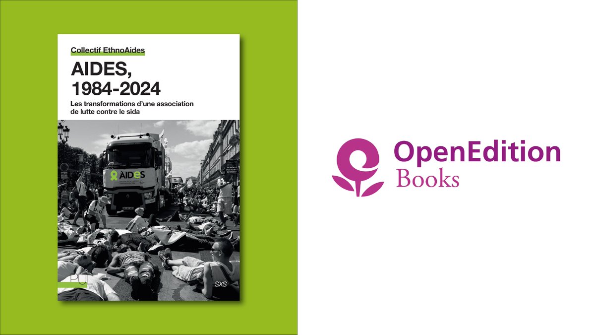 #Parution #numérique : « AIDES 1984-2024 », du collectif EthnoAides, est désormais disponible sur Open Edition :

➡️books.openedition.org/pul/65795

À vos écrans !