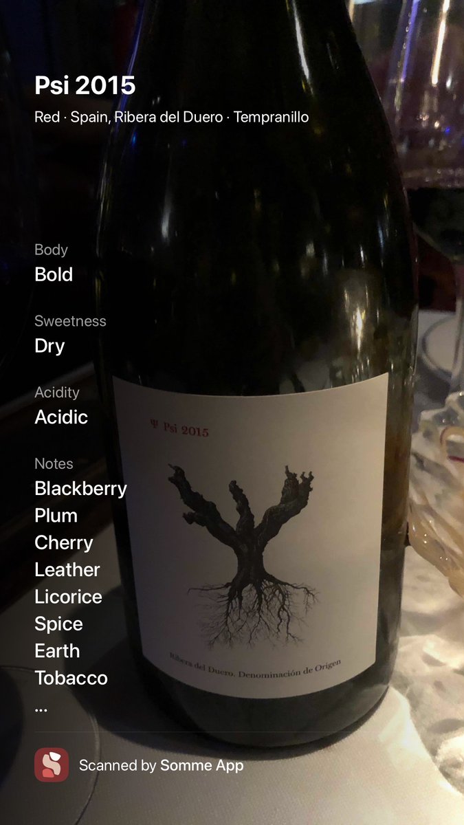 Thoughts on Psi 2015?

Just had a lovely evening with friends, and we cracked open a bottle of Psi 2015. It's a bold Tempranillo from Ribera del Duero and definitely hits you with those rich blackberry and plum notes right off the bat. There’s this underlying cherry flavor that