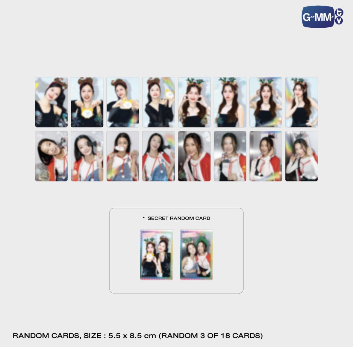 GMMTV POP-UP STORE IN OSAKA で販売する COLLECTIBLE RANDOM CARD