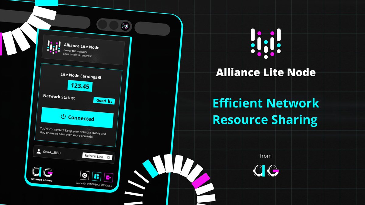 🚀 Introducing Alliance Lite Node!

lightweight, efficient, and easy-to-use solution for sharing bandwidth!

Join the movement and start earning $ltWORK!
Download here: chromewebstore.google.com/detail/allianc…