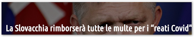 viaggrego's tweet photo. La #Slovacchia #Rimborserà tutte le #Multe per i “#Reati #Covid”, in #Italia sono solo #Sospese quelle per i #Non #Vaccinati, le altre #Restano! Leggi Qui: https://t.co/3lorIs19PJ https://t.co/mfYLkwOv5i