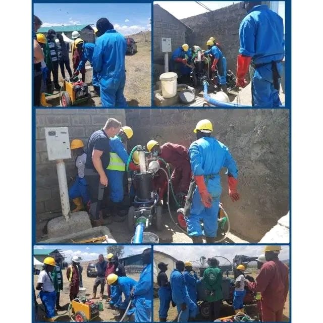 NakuruWater's tweet photo. As we wrap up #SanitationMonth, we celebrate our partnership with pit emptiers in Nakuru City! With training &amp; support from @WSUP_Intl and @SHFund__, they are champions of #SafelyManagedSanitation, ensuring a cleaner, healthier community. 
#EnrichingLife 
#SanitationForAll https://t.co/3DucKeqfzj