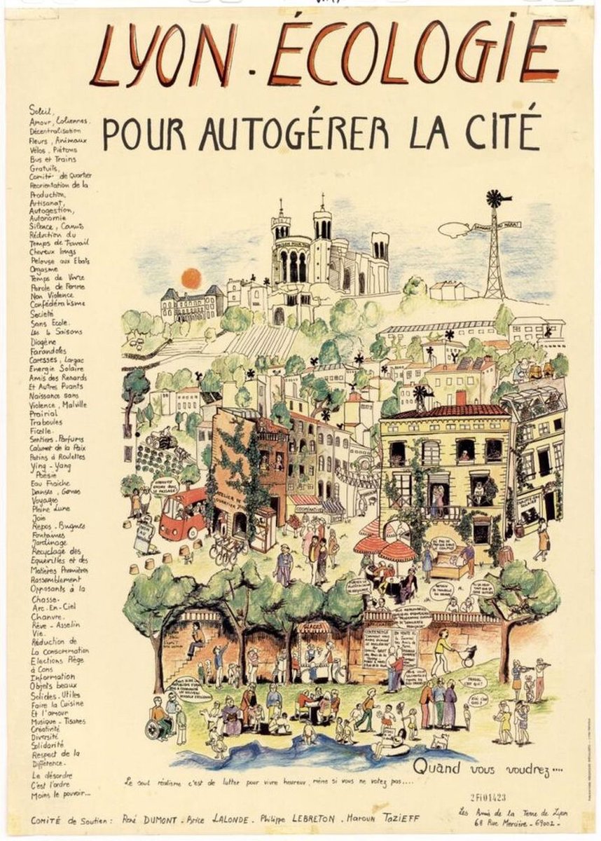 Bibliothèque municipale de Lyon (@biblyon) on Twitter photo 🌍 𝐑𝐞́𝐢𝐧𝐯𝐞𝐧𝐭𝐞𝐫 𝐥𝐚 𝐯𝐢𝐥𝐥𝐞 🌍
La ville fait face à des transformations profondes. À Lyon, ces évolutions urbaines, écologiques, sociales et politiques interrogent l'avenir de nos cadres de vie. La BmL Part-Dieu organise un temps d’échange le 6/12 de 12h30 à 13h30. 🌍 𝐑𝐞́𝐢𝐧𝐯𝐞𝐧𝐭𝐞𝐫 𝐥𝐚 𝐯𝐢𝐥𝐥𝐞 🌍
La ville fait face à des transformations profondes. À Lyon, ces évolutions urbaines, écologiques, sociales et politiques interrogent l'avenir de nos cadres de vie. La BmL Part-Dieu organise un temps d’échange le 6/12 de 12h30 à 13h30.