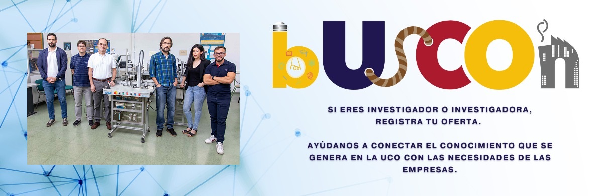 UCO_otri's tweet photo. 🙏Gracias a Francisco Vázquez ✖️compartir en #bUsCOn la oferta de su GI TEP226 sobre diseño de sistemas de control. Muy interesante para mejora del rendimiento, productividad de procesos y desarrollo d tecnologías propias➕INFO➡️https://t.co/t5bFSiqUpx
@Univcordoba #ActualidadUCO https://t.co/jo0hZLpGs0